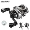 King acura hicc50 136g carretel de arremesso ultraleve bfs pesca 7181 relação de engrenagem de água salgada 101bb 4kg potência baitcaster 240119