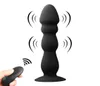 yutong Remote Control Anal Plug Bead Dildo Vibrator Suction Cup Butt Plug Male prostate Massager Vibrator Waterproof nature Toys9190747