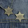 Broches Pin Club |Chapéu comemorativo honorário crachá estrela esmalte metal personalizado desenho animado criativo broche mochila roupas ornamento atacado