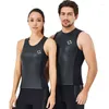 Costume da bagno da donna Neoprene e nylon Gilet senza maniche con spacco termico Muta da sub Surf Protezione solare Medusa 2mm Cx8