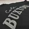 Heren T-shirts Oversized Cole Buxton T-shirts Brief Logo Slogan Patch Geborduurde Korte Mouwen Tops CB T-shirt Voor Mannen vrouwen