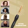 Copper Comb Rättare för peruker Afro Hårvärme Comb Rätt Borste Electric Pressing Comb Curler Hair Strainter 240119