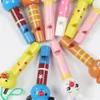 10pcs sevimli çok renkli ahşap ıslık çocuklar doğum günü partisi iyilikler dekorasyon bebek duş noice yapım oyuncakları goody çanta pinata hediyeler 240118