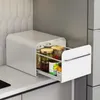 Cajas de almacenamiento de productos para el cuidado de la piel de escritorio, caja de estilo nórdico, botella de condimentos para cocina, organizador de cosméticos para dormitorio