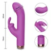 Rabbit Vibrator for Women Clit Clitoris Stimulator G Spot Dildo Silicone Sex Toys Masturbator Female Adults Goods 240202