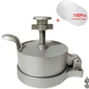 Hamburger Makers Burger Presses With 100 Patty PapersKit Non-Stick Easy Clean Meat Tools 240125