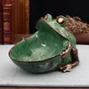 Home Decoration AccessoryDecorative Storage Box3D Kawaii Frog Animal Statue Interior Room DecorationCute Figurine Table Decor 240202