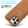 Caseist Luxury Pu Leather Wallet Magnetic Flip Credit Card Slot Pocket Stand Holder Mobiltelefon Case Cover för iPhone 15 14 13 12 11 Pro Max Plus XS XR 8 7 6 Samsung