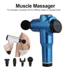 S3 Pistola per massaggio corpo Pistola a percussione Esercizio di rilassamento muscolare Massaggiatore elettrico Testa per collo e schiena Fitness 240118