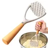 Schiacciapatate manuale Pressa per patate a base di carne Frusta Taglierina per alimenti Frantoio Gadget da cucina per la casa Spingitore per aglio multifunzionale 240129