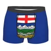 Mutande Boxer Uomo Intimo Mutandine maschili Bandiera dell'Alberta Pantaloncini Comodi Homme