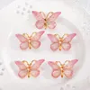 Accessori per capelli 5 pezzi clip a farfalla di colore sfumato per bambini copricapo carino forcine per ragazze dolci mini principessa