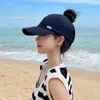 Ball Caps Lente Dames Baseball Cap Dames Brief Geborduurd Halflege Top Zonnehoed Outdoor Reizen Sport Verstelbaar Vizier