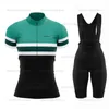 Fancy Patroon Vrouwen Zomer Wielertrui Set Bib Shorts MTB Ropa Ciclismo Ademende Sportkleding Kleding Sets 240202