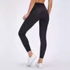 Lu Pant Align Align Workout Fitness Leggings Camo-Leopard Women Naked Feel 7/8 Length Squat Proof Jym Sport TightsレモンLLジョガーLU-08 2024
