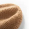 MERRILAMB Cappelli invernali da donna Berretti in cashmere lavorato a maglia cappello unisex Autunno da donna e da uomo Beanie Caps Warmer Bonnet Man Cap 240122