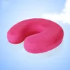 Pillow Travel Soft Pillows Headrest Car Flight Nursing Neck U-Shape U Shaped Cushion Memory Foam