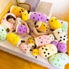 24cm Adorable Bubble Tea Plushies Peluche Squishy Happy Ice Cream Fruits Juice Drink Food Plush Pillow Big Eyes Summer Gift 240125