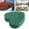 Decorative Flowers Wedding Garland Heart Shaped Floral Foam Plant Artificial Arrangements