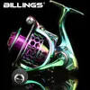 BILLINGS SK 1000-6000 Série 5.0 14.7 1 Relação de engrenagem 22LB Max Drag CNC Metal RockerSpinning Fishing ReelFor Freshwater Saltw 240220