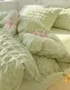 Schlafzimmer-Sets, Bettwäsche-Set, Queen-Size-Bettwäsche-Set, Bettbezug, Schulmädchen, gewaschene Baumwolle, Bettwäsche-Sets, Mädchen 240202