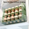 Egg Storage Box Refrigerator Organizer Food Containers Freshkeeping Case Holder Tray Dispenser Kitchen Boxes 240124