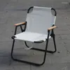 Mobilier de Camping chaise de Camping pliante en alliage d'aluminium Portable inclinable bras de loisirs réel Relax pêche plage