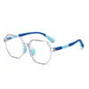 Солнцезащитные очки для защиты глаз, детские очки, компьютерные, с защитой от синего света, удобные очки TR90, онлайн-классы, ультра оправа