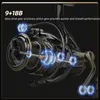 MEREDITH EZGO Anti-Seawater Corrosion Treatment Spinning Fishing Reel 25kg Max Carbon Washer Drag 91bb Saltwater Fishing Tackle 240125