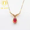 18 K Gold AU750 Necklace Rings High-end Jewelry Luxury Wedding Women Gift Diamond K Gold With Inspection Report 240201