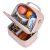 Sac à lunch thermique portable pour les femmes pique-nique sacs isothermes étui isolé boîte à lunch étanche durable pour les écoliers 240127
