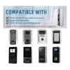 Doorbells PC Plastic Lengthen Doorbell Rain Cover Transparent Waterproof Weatherproof Protector Attachment Durable