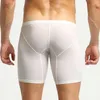 Unterhosen für Herren, enge Boxer-Unterwäsche, elastischer Bund, Ausbuchtungsbeutel, Shorts, Boxershorts, Höschen, Workout, Fitnessstudio, Training, Badebekleidung