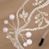 Haarspeldjes Witte Strik Hoofdbanden Parel Mesh Haarbanden Tiara's Kralen Kronen Bruiloft Gala Accessoires Dames Meisjes Hoofd Sieraden Geschenken