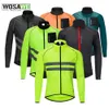 WOSAWE ULTRALIGHT MENS CYCLING WINDBREAKER REFRECTIVE JACKET WINDPROOF自転車ジャケット耐水性MTBロード自転車長いジャージ240202