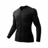 Traje de baño para mujer Traje de buceo de 3 mm Chaqueta para hombres Traje de neopreno Manga larga Abrigo de snorkel Masculino Surf Invierno Pesca submarina térmica