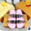 Men Summer Slides Rubber Designer Sandals Beach Slide Fashion Scuffs Slippers Indoor Buckle Shoes