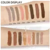 Qi 8 Colours Matte Liquid Eyeshadow Kits مقاومة للماء دائمة ظلال العيون غير اللامعة مجموعة مكياج محيط الظل للنساء 240129