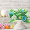 Kwiaty dekoracyjne Rose Ball Cutainsforbedroom Wedding Flower Udekoruj fałszywe roślinę symulowane bukiety plastikowe przyjęcie sztuczne dekor