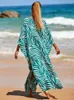 Kadın Mayo Kaftan Uzun Elbiseler Kadınlar 2024 Plaj Örtüleri Yaz Plajı Giysileri Giysileri İçin Kıyafetler