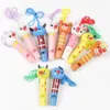 10pcs sevimli çok renkli ahşap ıslık çocuklar doğum günü partisi iyilikler dekorasyon bebek duş noice yapım oyuncakları goody çanta pinata hediyeler 240118