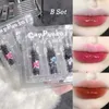 Lip Gloss Mirror Jelly Glaze Water Glass Moisturizing Lasting Waterproof Butterfly Lipstick Makeup Cosmetics