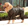 Cão vestuário grande capa de chuva grande menina menino macacão jaqueta de chuva roupas à prova d 'água pet golden retriever labrador sibirskiy haski roupas