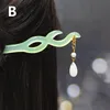 Haar Clips Chinesischen Stil Quaste Stick Vintage Hanfu Perle Gabel Acetat Stäbchen Frauen Schmuck Zubehör Haarnadel