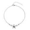 Ankiety Summer wiele modeli Boho Star Heart Anklet moda wielowarstwowa łańcuch stóp 2021 Kostka do kobiet Bransoletka Akcesoria plażowe Nowe YQ240208