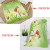 Towel Butterfly Towels Size 35x35cm 35x75cm Square Rectangle Printing Cotton Face Fabric Custom Logo