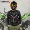 Vemar Motorcycle Body Armor Guard UnisexジャケットMotobike Moto Sport Vest Back Chest Protector Off-Road Chastcoat Protective Gear 240131