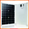 Solarpanelinverterare 4000W 110V-220V Solar 18W Controller LED Display Skärm Solar Power Generation Intelligent Charging Board