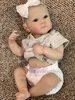 50 CM garçon Bettie corps complet en Silicone souple vinyle poupées peint bébé poupée avec des cheveux pour enfants cadeau de noël renaître 240119