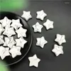 Decorative Figurines Drop 1PC Natural White Turquoise Star Shaped Crystal Gemstone Healing Stones Decor Crafts And Crystals